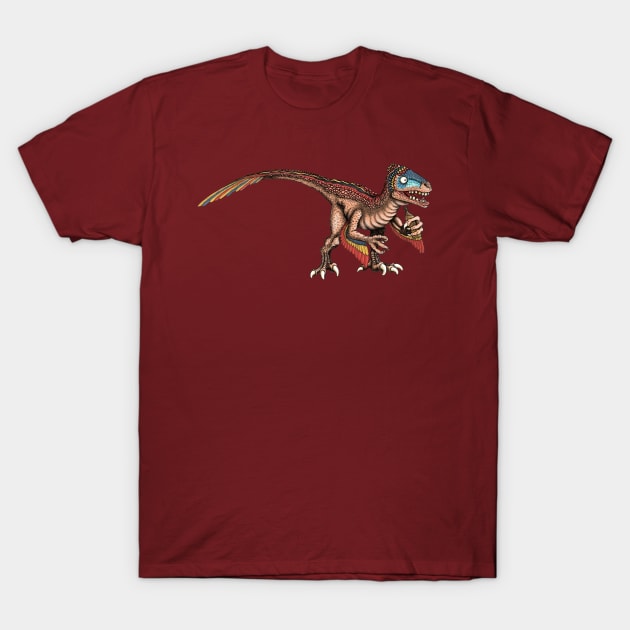 Utahraptor T-Shirt by paulomonnerat